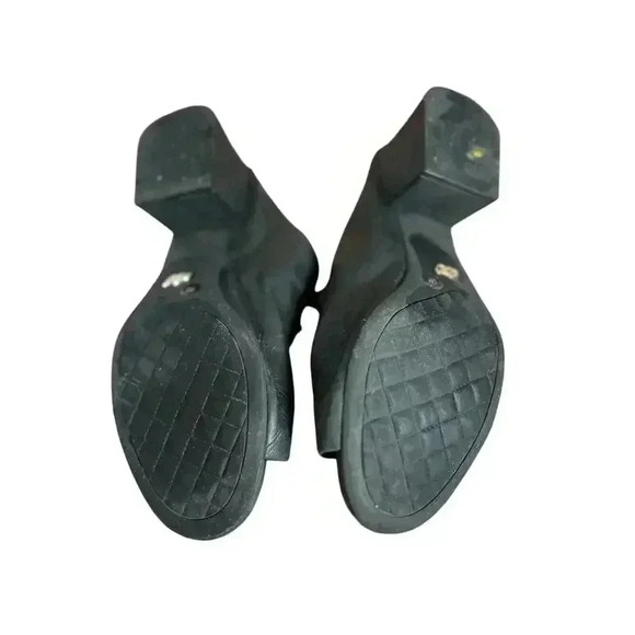 Nurture 9M Preslea Black Open Toed Sandal Slides Slip Ons - Picture 12 of 13